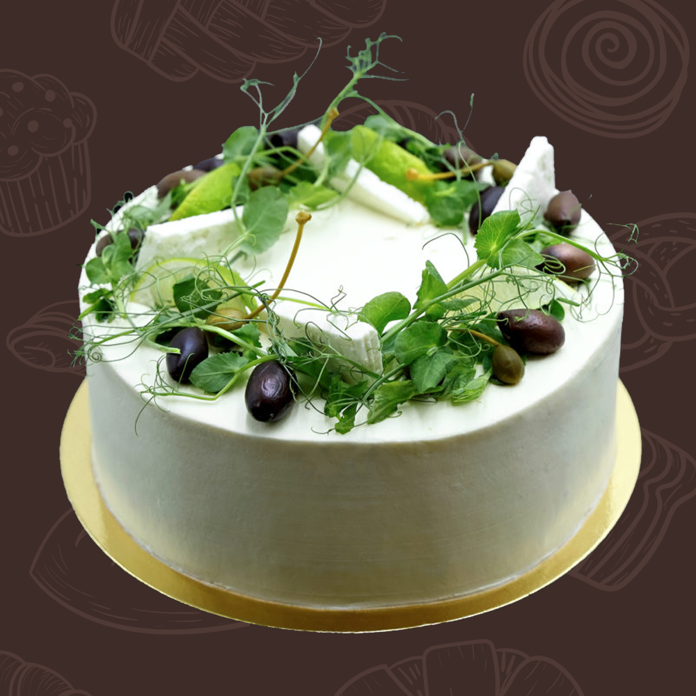 Kasvisvoileipäkakku