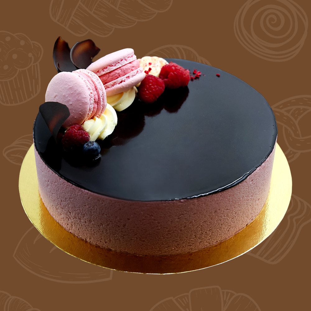 Tuore kakku Rönttösrouvalta, osa kakut ja leivonnaiset -valikoimaa.