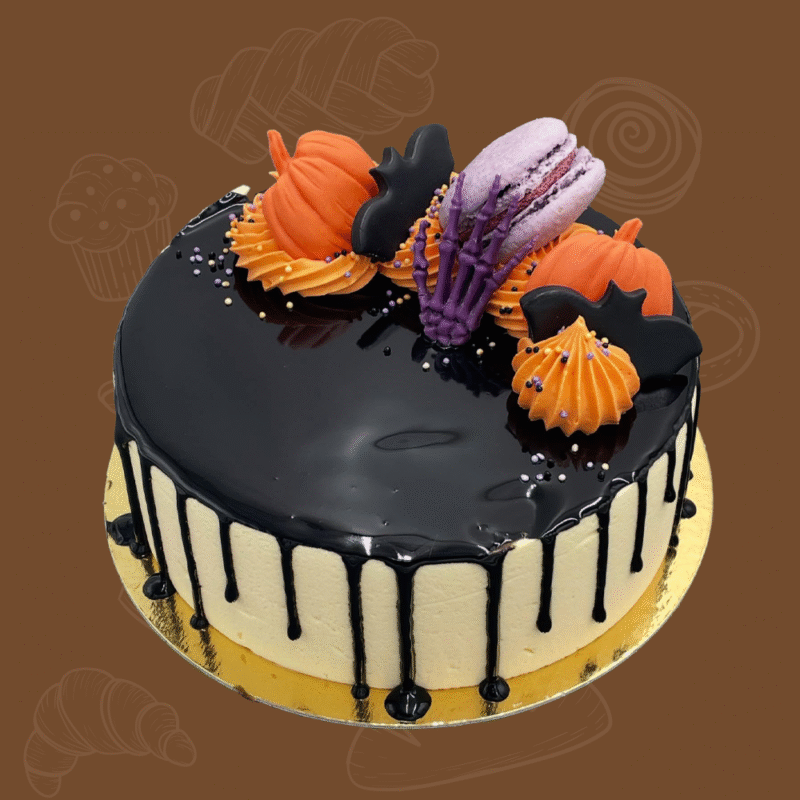 Halloween Mango-Passion Kakku