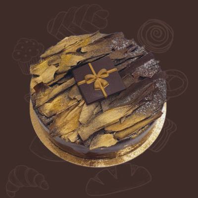 Tummasuklaa-kirsikka kakku (L, G)